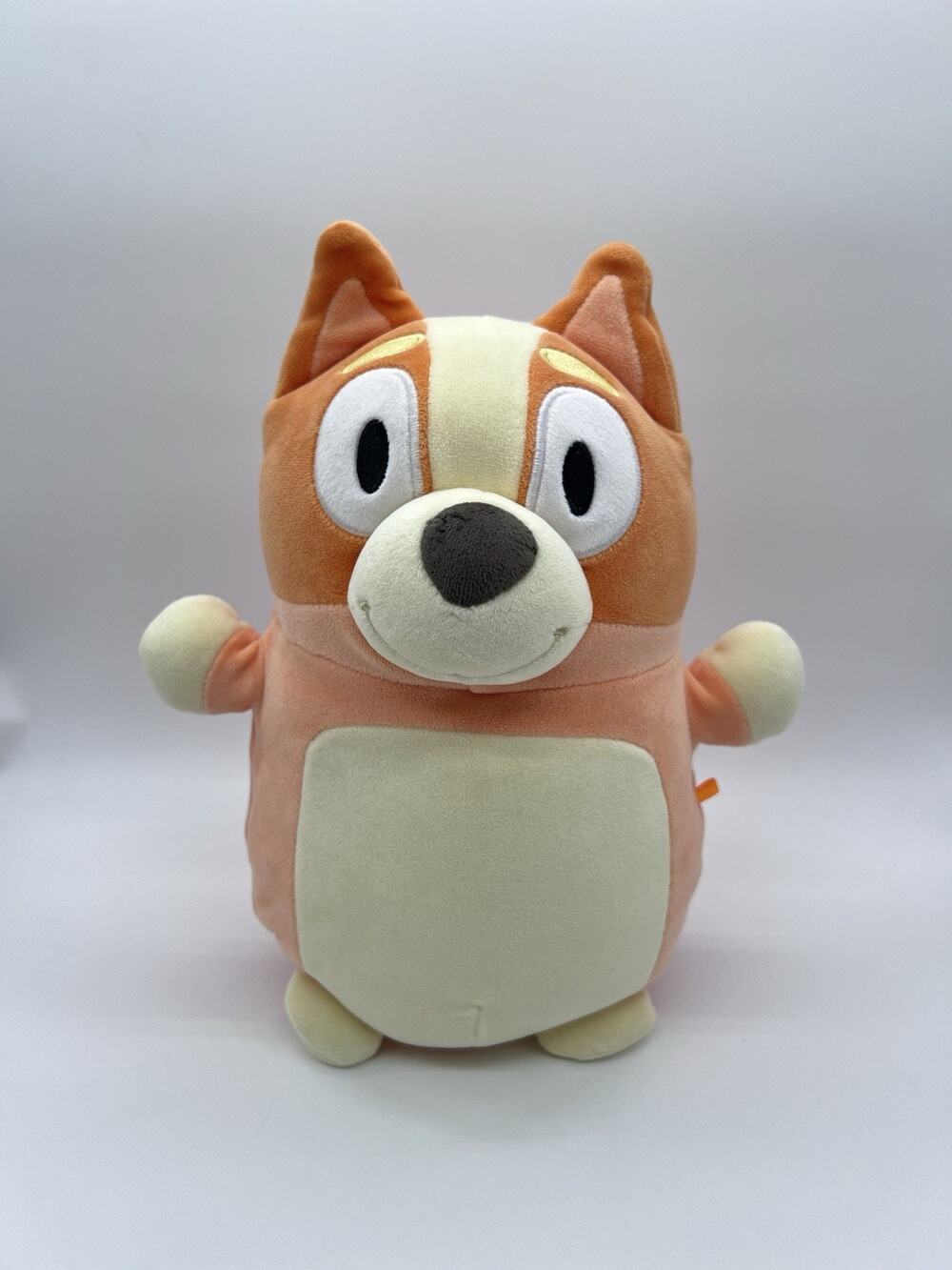 Squishmallows Bluey Bingo Dog HugMees Plush Stuffed Toy Small Orange Soft